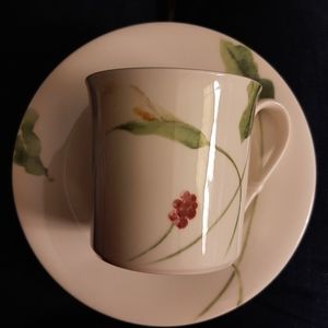 Cup and Saucer Set TWO Mikasa New